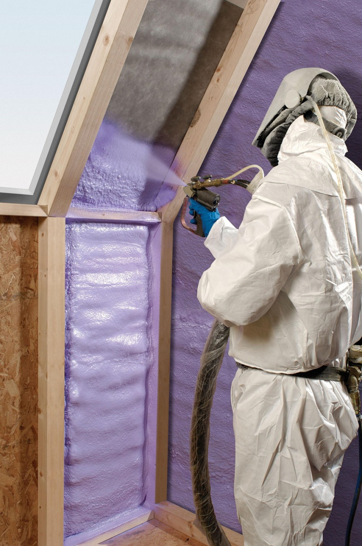 attic insulation rolls install
